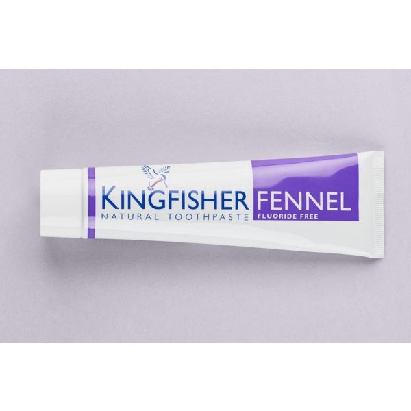 Kingfisher Fennel Toothpaste - Fluoride Free 100ml