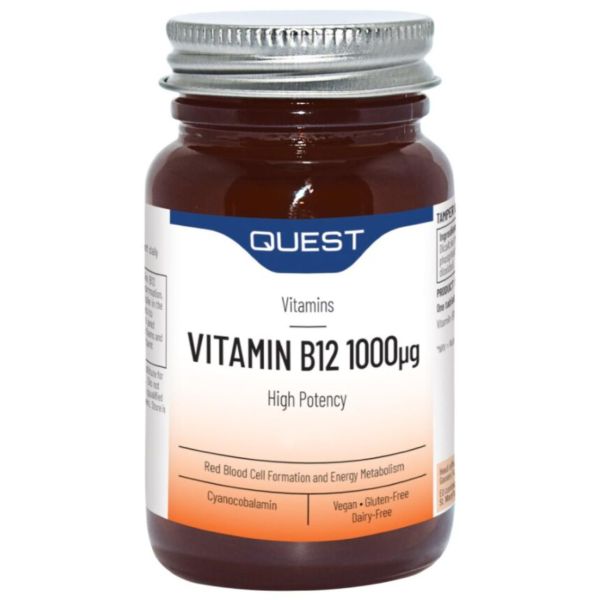 Quest Vitamin B12 1000mcg 90 Tablets
