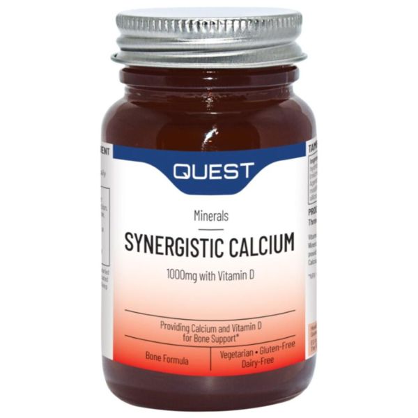 Quest Synergistic Calcium 1000mg 90 Tablets