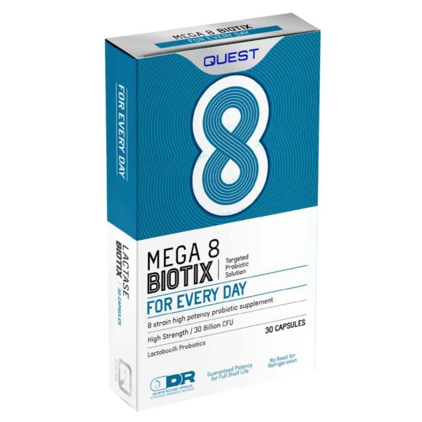 Quest Mega 8 Biotix 30 Capsules