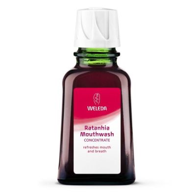 Buy Weleda Ratanhia Mouthwash  from Mulberry Wholefoods online UK Supplier.