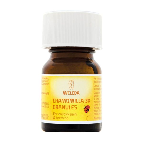 Weleda Chamomilla 3x Granules - Teething/Colic 15g