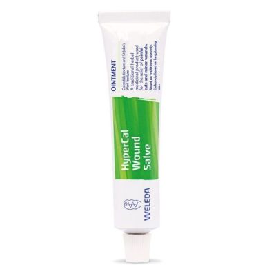 Buy Weleda HyperCal Wound Salve from Mulberry Wholefoods online UK Supplier.