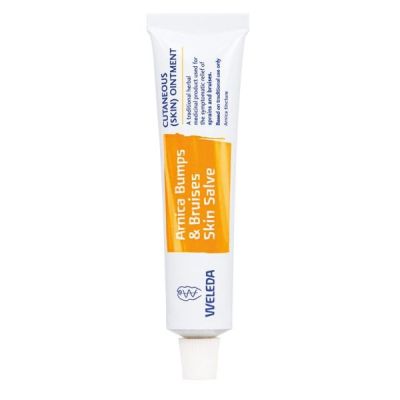 Buy Weleda Arnica Bumps and Bruises Skin Salve (UK) from Mulberry Wholefoods online UK Supplier.