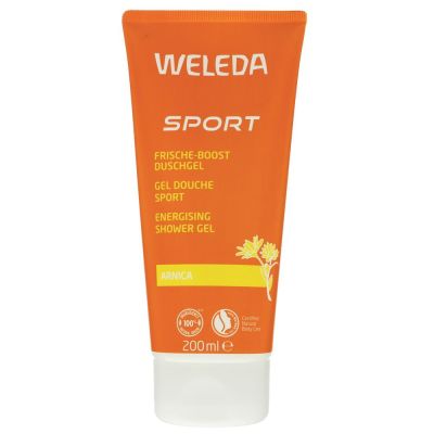 Buy Weleda Arnica Sports Shower Gel from Mulberry Wholefoods online UK Supplier.