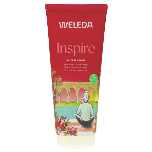 Weleda Shower Cream - Inspire (Pomegranate) 200ml