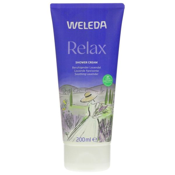 Weleda Shower Cream - Relax (Lavender) 200ml