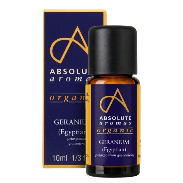 Absolute Aromas Organic Geranium Egyptian Oil 10ml