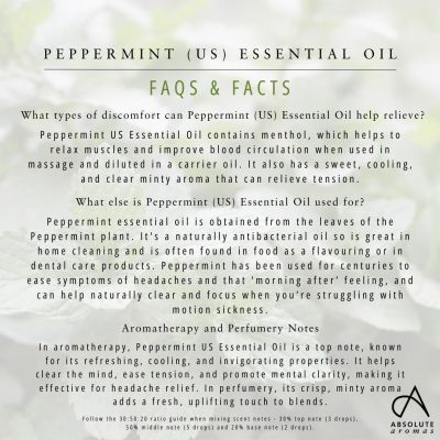 Absolute Aromas Peppermint (US) Oil 10ml