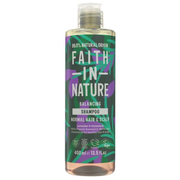 Faith in Nature Lavender & Geranium Shampoo 400ml