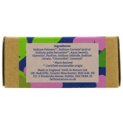 Faith in Nature Soap - Wild Rose 100g (boxed)
