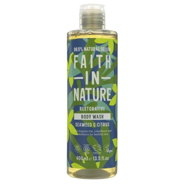Faith in Nature Body Wash - Seaweed & Citrus 400ml