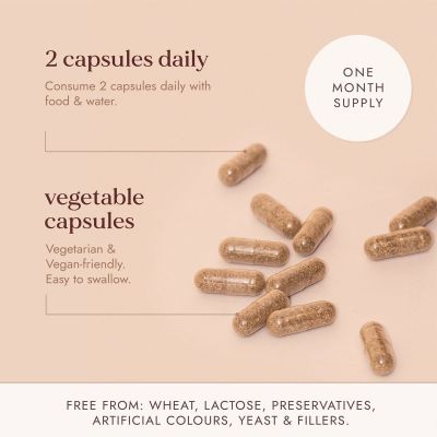 Fushi Shilajit 500mg 60 vegan capsules