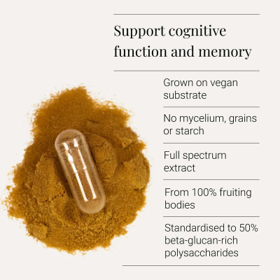 KIKI Health Lions Mane 60 capsules