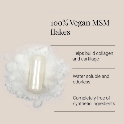 KIKI Health MSM Flakes 100 Vegicaps