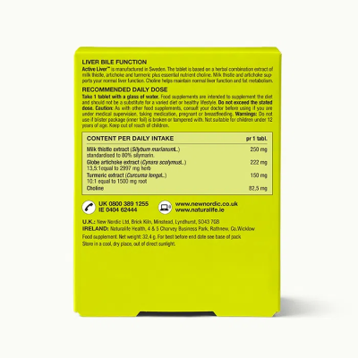 New Nordic Active Liver 30 tablets