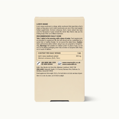 New Nordic Lions Mane 30 tablets