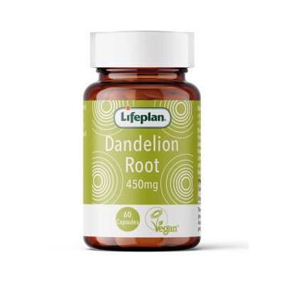 Buy Lifeplan Dandelion Root 60 450mg vegicaps Herbal Remedies; Bladder Health; Diet & Detox Online − UK Supplier