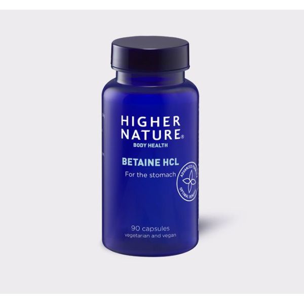 Higher Nature Betaine HCL 90 capsules