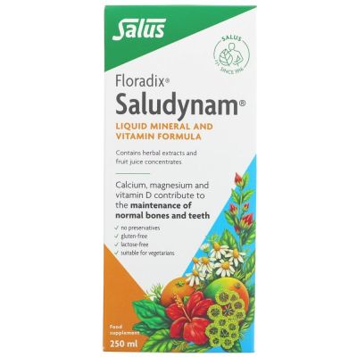 Buy Salus Floradix Saludynam 250ml Herbal Remedies; Bone Muscle & Joints; Dental Health Online − UK Supplier