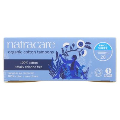 Natracare Tampons Super - Organic 20s