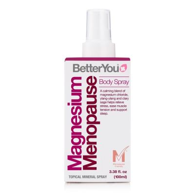 BetterYou Magnesium Body Spray Menopause 100ml