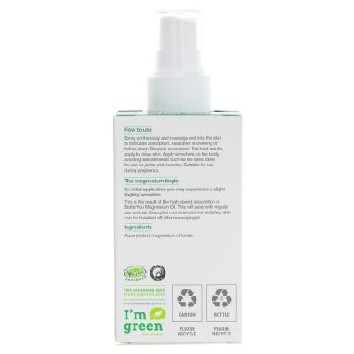 BetterYou Magnesium Body Spray Sensitive 100ml