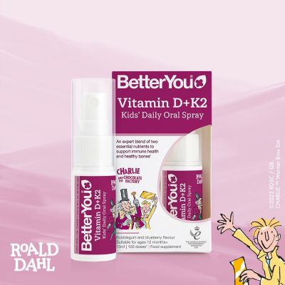 BetterYou Vitamin D+K2 Kids 15ml Oral Spray