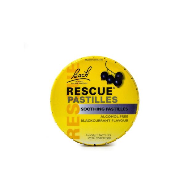 Rescue Pastilles Blackcurrant 50g