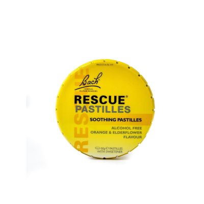 Rescue Pastilles Orange Elderflower 50g