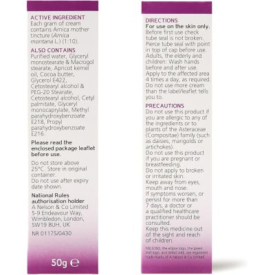 Nelsons Arnicare Cream 50g