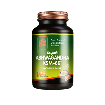 Good Guru Organic Ashwagandha KSM66 500mg 90 capsules