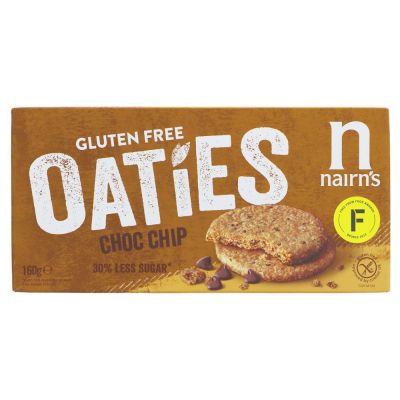 Nairns Gluten Free Dark Choc Chip Oaties 160g