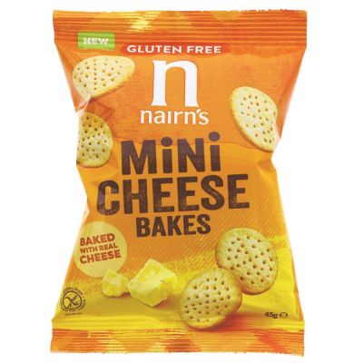 Nairns Gluten Free Mini Cheese Bakes 45g