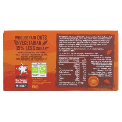 Nairns Oat Biscuit Chocolate Orange 200g