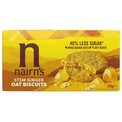 Nairns Oat Biscuit Stem Ginger 200g