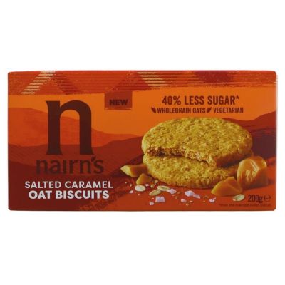 Nairns Oat Biscuits Salted Caramel 200g
