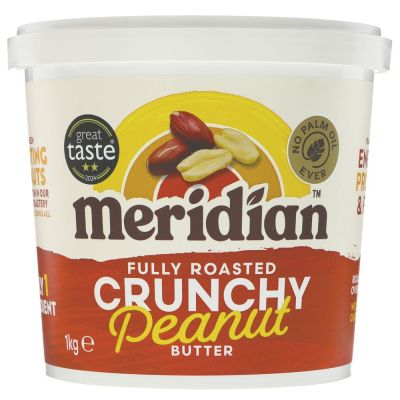 Meridian Peanut Butter Crunchy (No Salt) 1kg