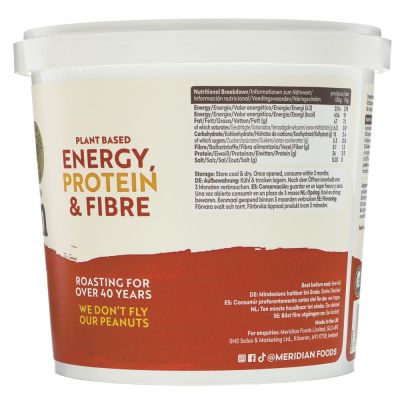 Meridian Peanut Butter Crunchy (No Salt) 1kg