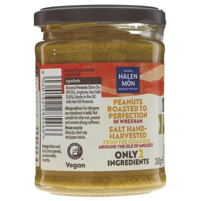 Meridian Peanut Butter Crunchy with Anglesey Salt 280g