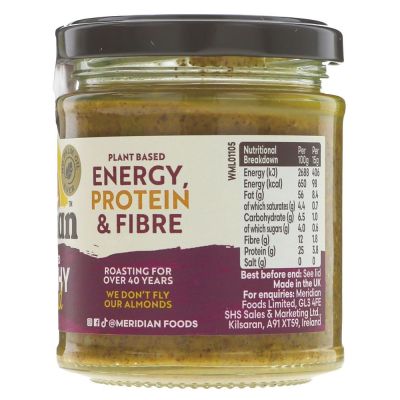 Meridian Almond Butter Crunchy 170g