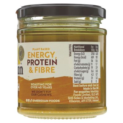 Meridian Cashew Butter Smooth 170g