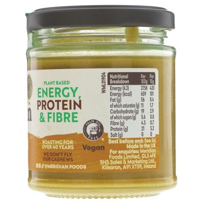 Meridian Organic Cashew Butter Smooth 170g