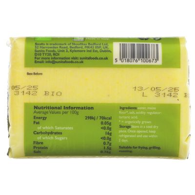 Sunita Organic Ready To Eat Polenta 500g