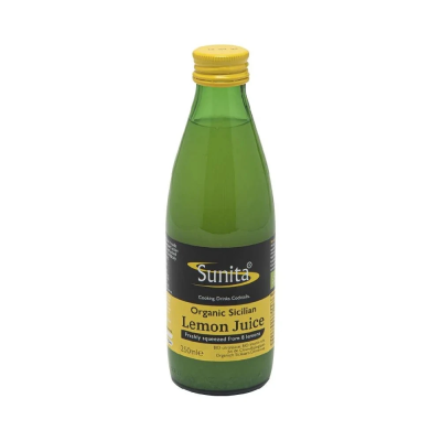 Sunita Organic Lemon Juice 250ml