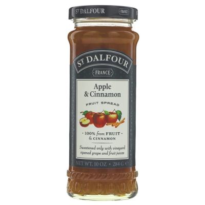 St Dalfour Apple & Cinnamon Fruit Spread 284g