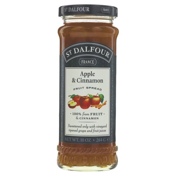 St Dalfour Apple & Cinnamon Fruit Spread 284g