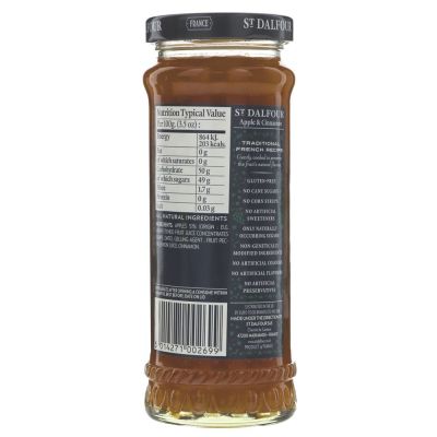 St Dalfour Apple & Cinnamon Fruit Spread 284g