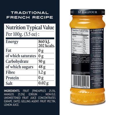 St Dalfour Pineapple & Mango 284g