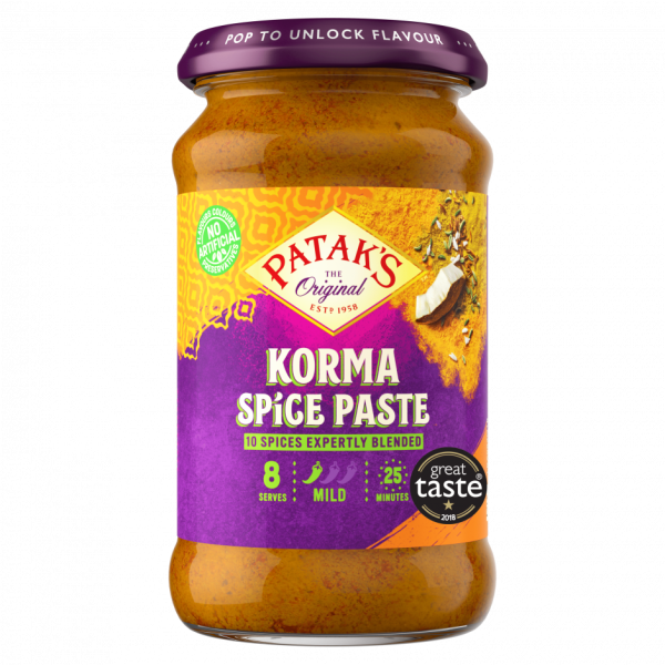 Pataks Korma Curry Paste 290g